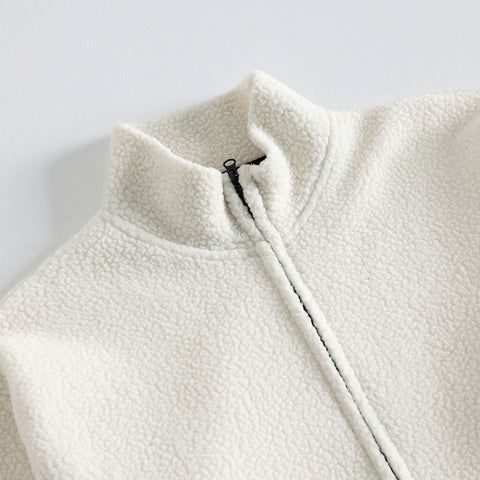 Beige Sherpha Unisex Jacket - Limited Edition