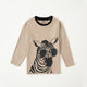 Cool Zebra Full Sleeve Kids T-shirt