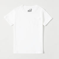 White Kids Pocket Tee