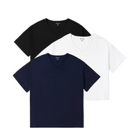 3-Pack Women Loose Fit V-Necks
