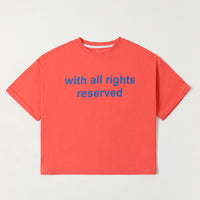 All Rights Reserved Boxy Tee