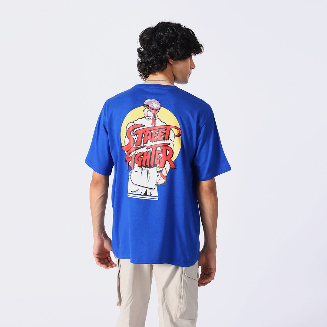 SF Champion Edition Oversized T-shirt Royal Blue