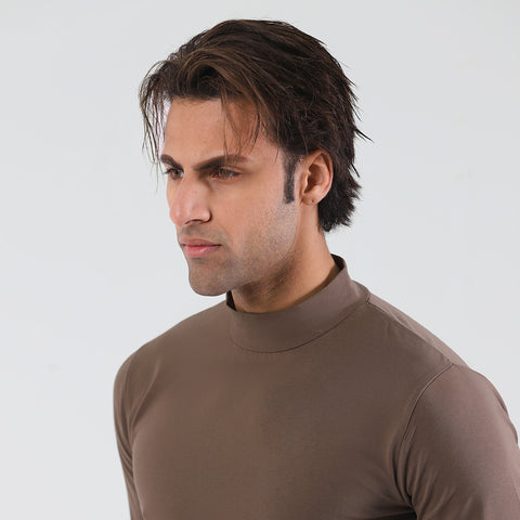 Mocha Turtle Neck Mens