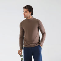 Mocha Turtle Neck Mens