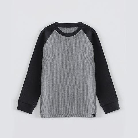 Pack of 2 Kids Raglan Thermal Tees