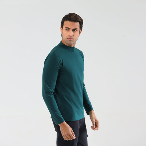 Forest Green Turtle Neck Mens