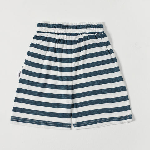 Stripe Slub Shorts