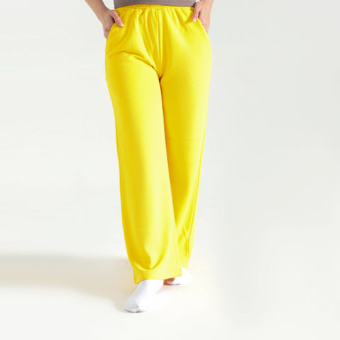 Yellow Flare Trousers