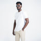 White Premium H/S Crew Neck