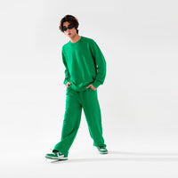 Green Relax Fit Sweatshirt