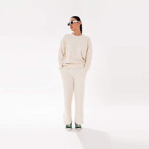 Relax Fit Offwhite Sweatshirt