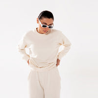 Relax Fit Offwhite Sweatshirt