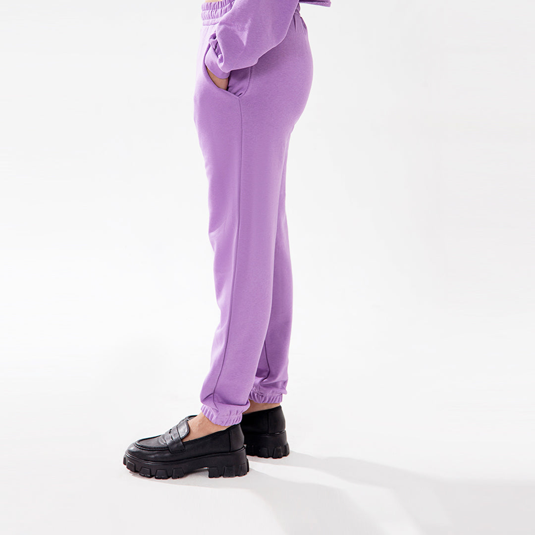 Lilac Relax Fit Trouser