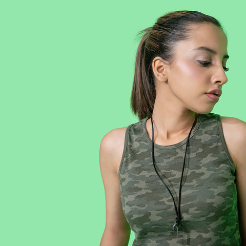 Camo Ribbed Tanktop