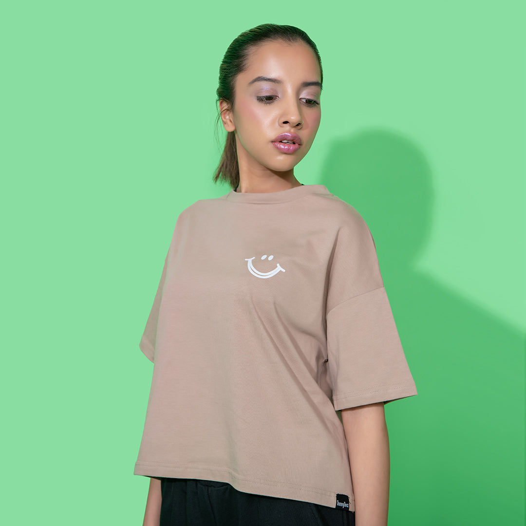 Smiley Boxy Fit T-shirt